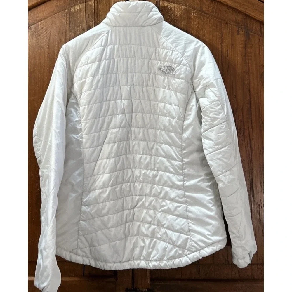 The North face Quilted Puffer Jacket Primaloft Full‎ Zip Women's Large STOW